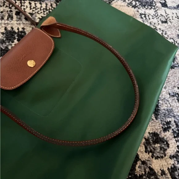 Longchamp Large Le Pliage British Green - Picture 5 of 7